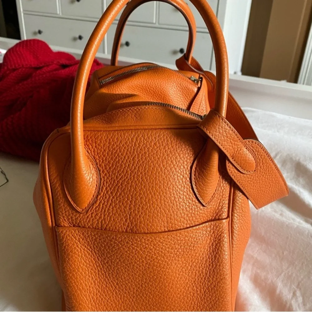 Hermès Lindy 34 in Signature Orange